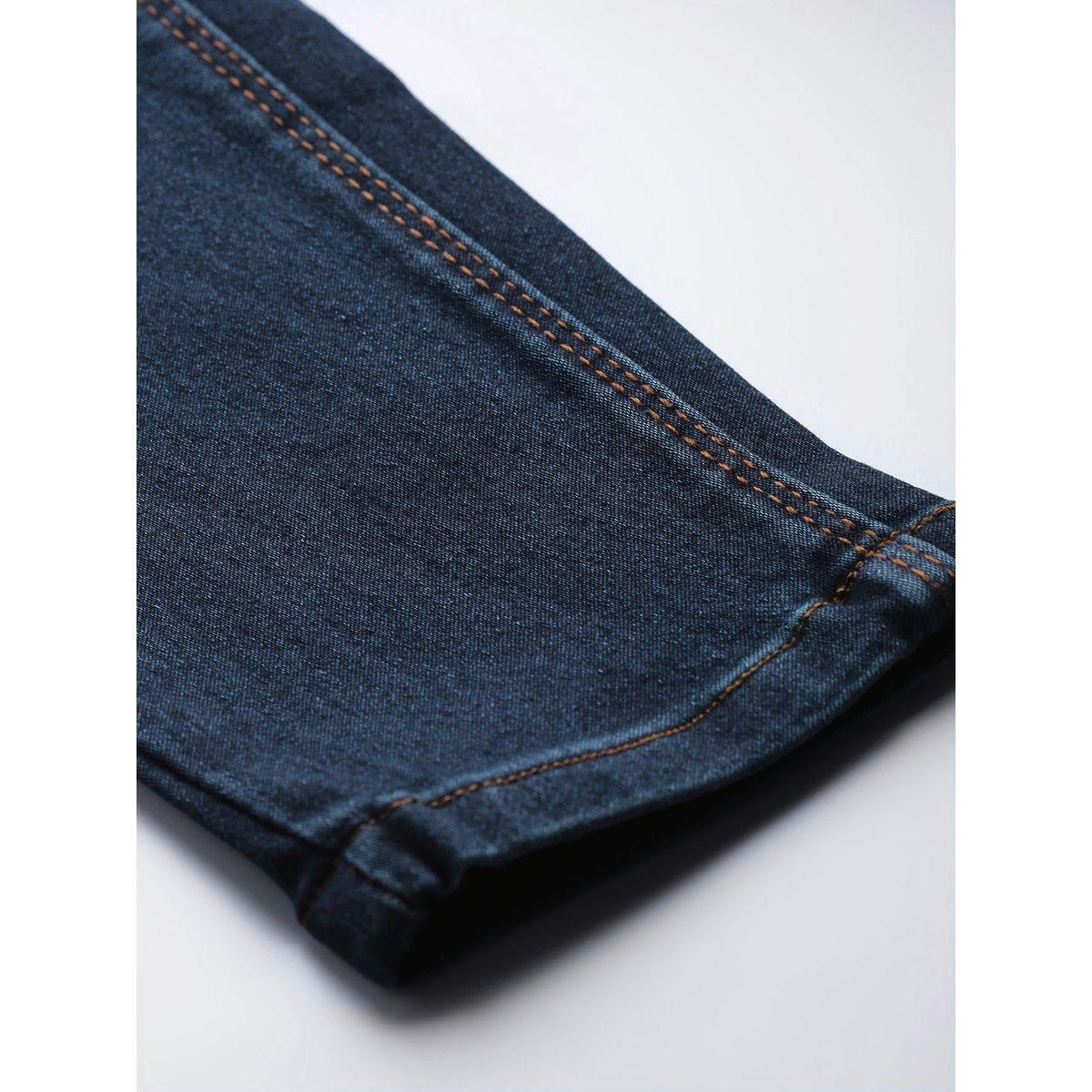 جينز بتفاصيل مشطوفة وقصة سليم فت ساسافراس × ستايلي-women-clothing-bottoms-jeans-image-7