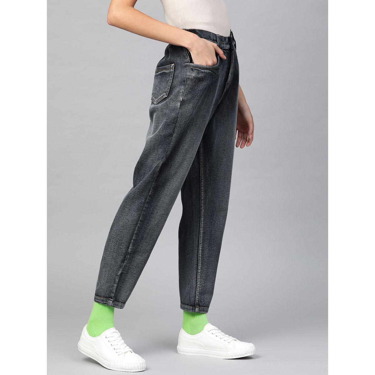 Sassafras X Styli  High Rise Washed Basic Jeans-women-clothing-bottoms-jeans-image-2