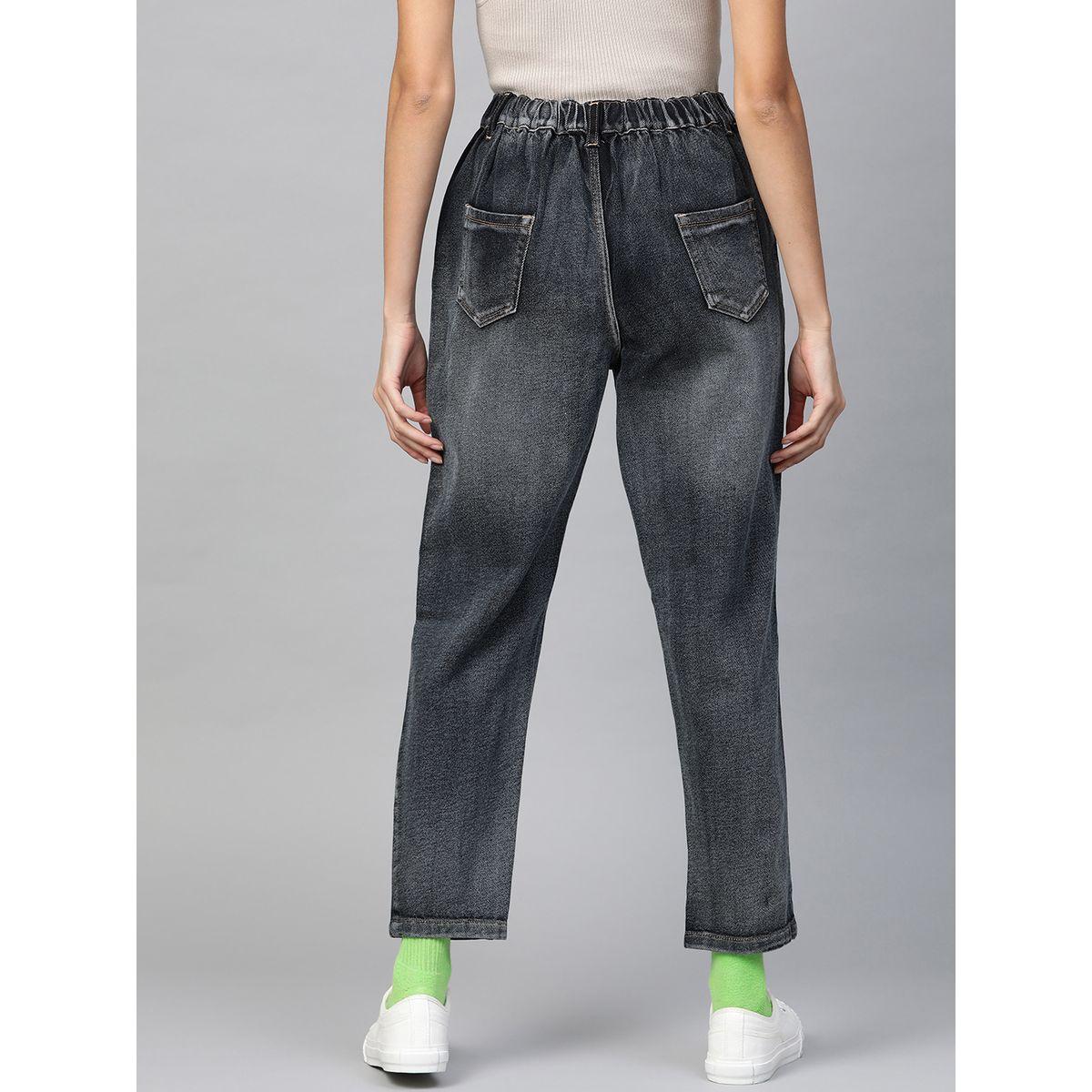 Sassafras X Styli  High Rise Washed Basic Jeans-women-clothing-bottoms-jeans-image-3