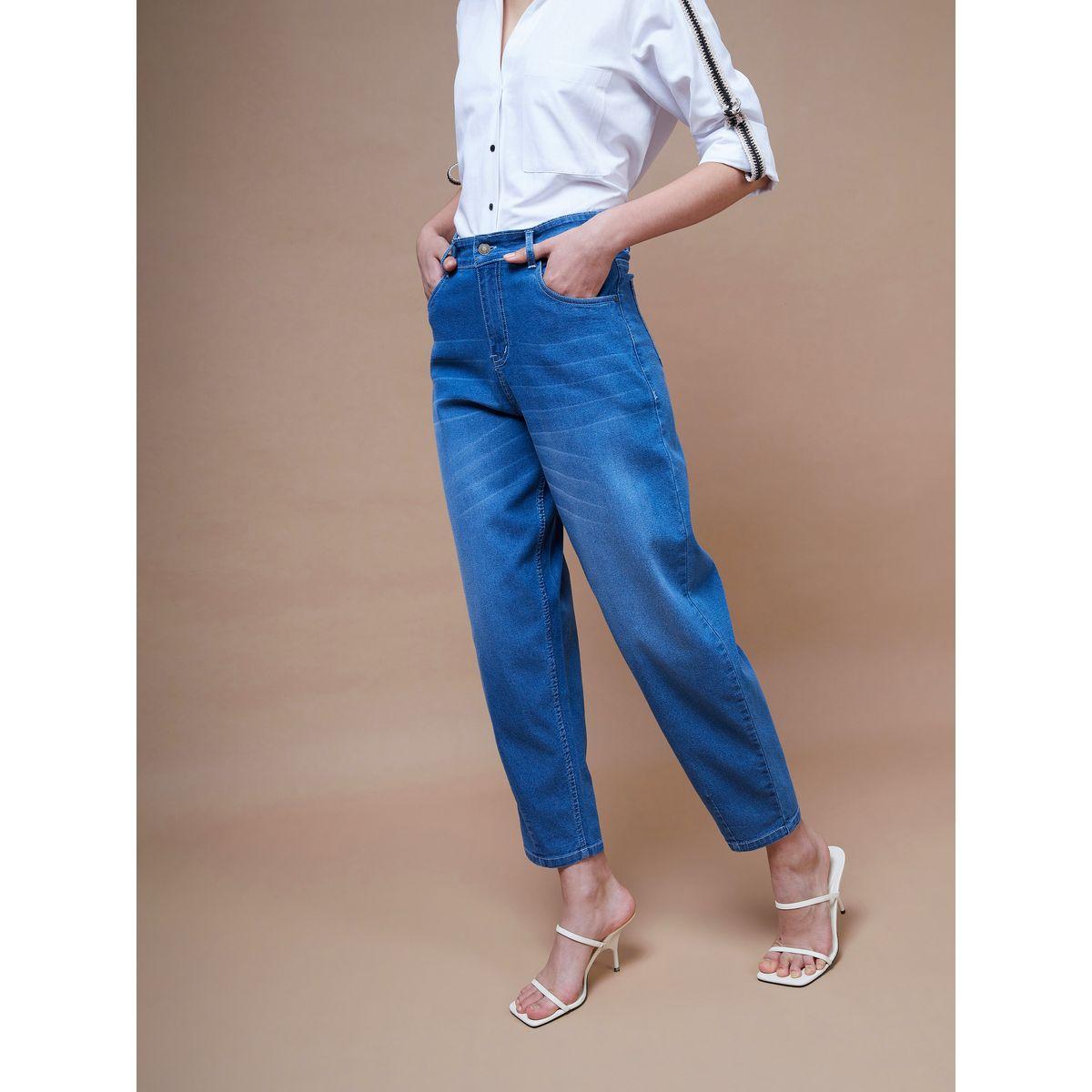 Sassafras X Styli  Balloon Fit Stretchable Jeans-women-clothing-bottoms-jeans-image-6