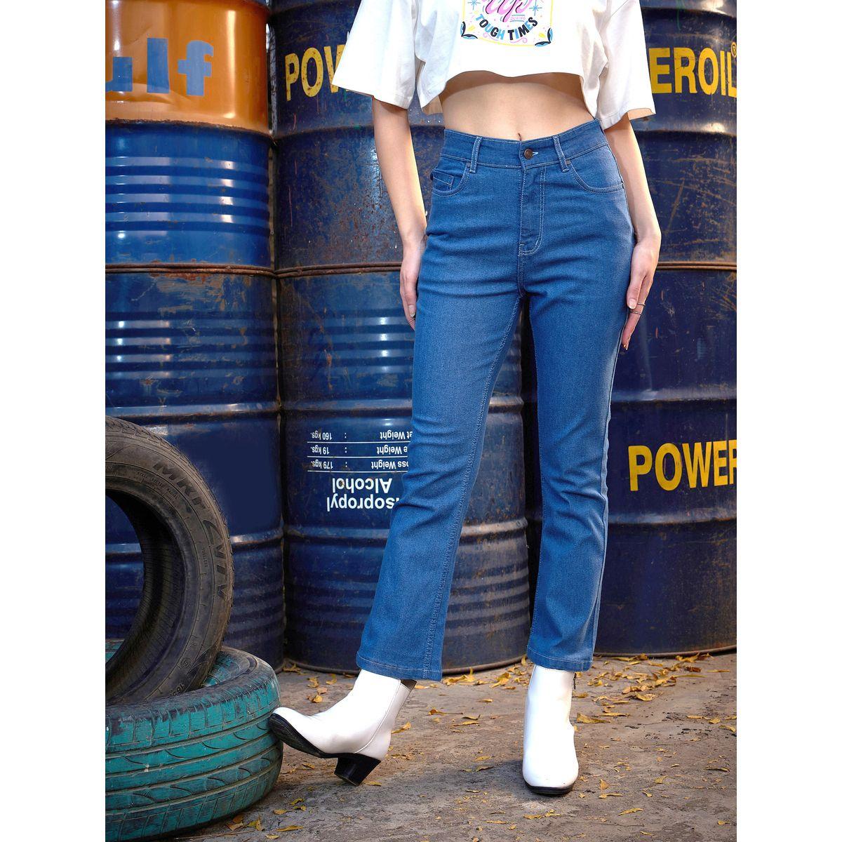 Sassafras X Styli  Bootcut Premium Jeans-women-clothing-bottoms-jeans-image-1