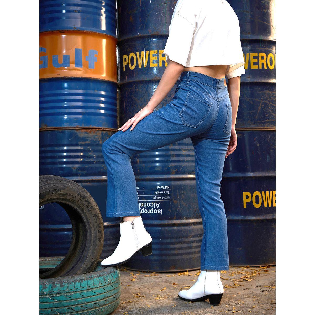 Sassafras X Styli  Bootcut Premium Jeans-women-clothing-bottoms-jeans-image-5