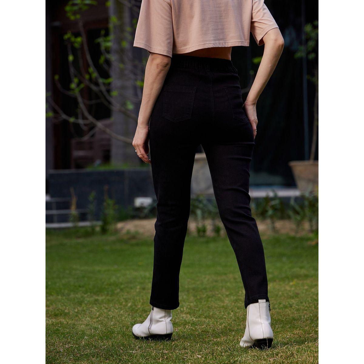 Sassafras X Styli  Hem Slit Detail Skinny Premium Jeans-women-clothing-bottoms-jeans-image-4