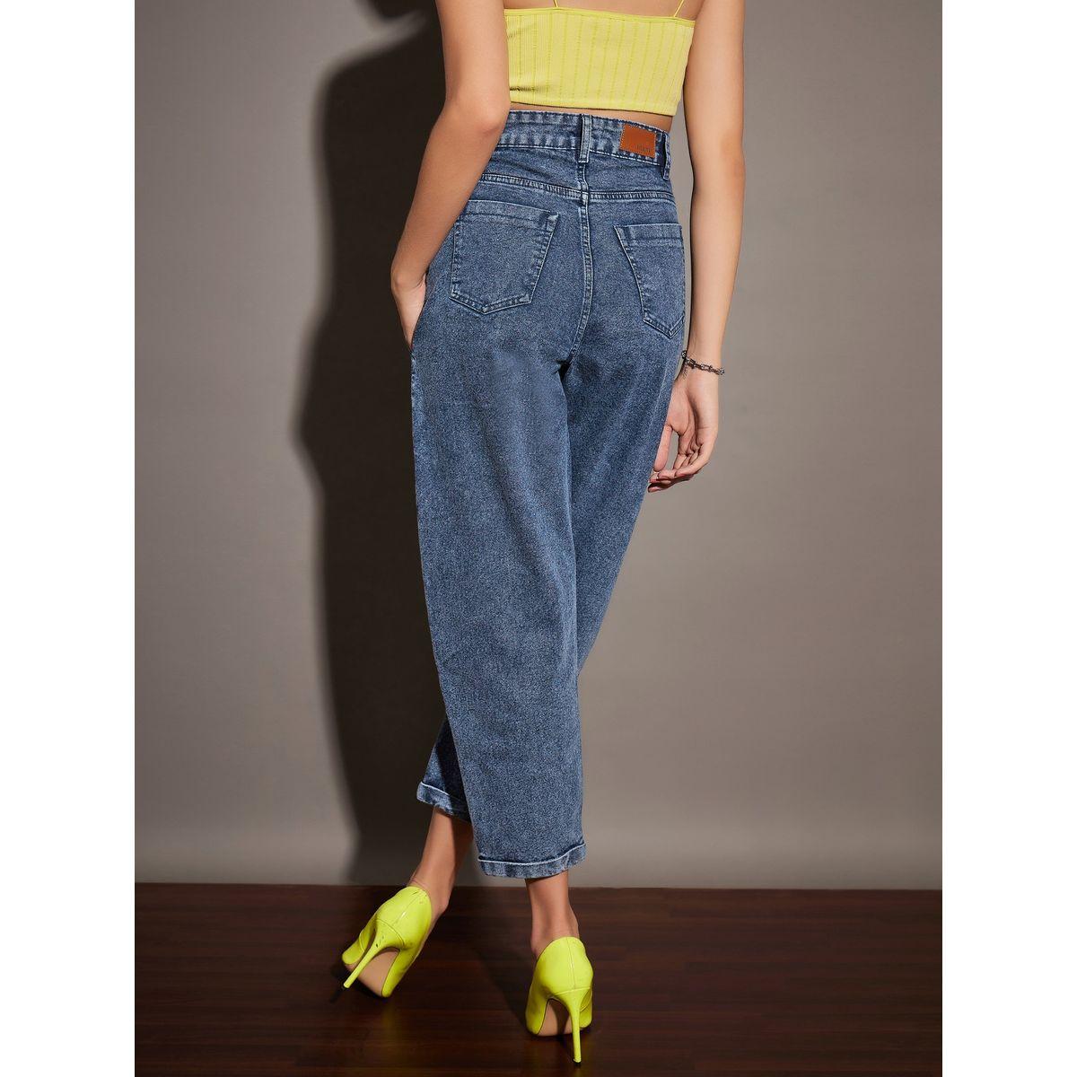 Sassafras X Styli  Pocket Detail Washed Balloon Fit Jeans-women-clothing-bottoms-jeans-image-5
