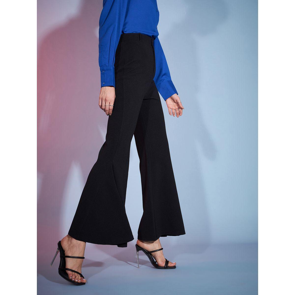 بنطال بخصر مرتفع مع كسرات ساسافراس × ستايلي-women-clothing-bottoms-trousers-image-6