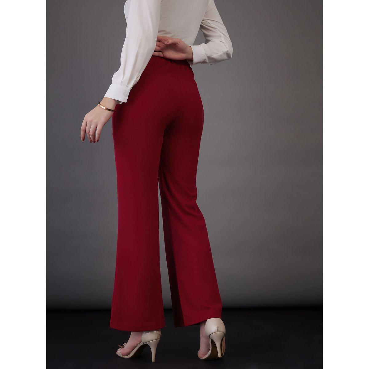 Sassafras X Styli  Mid Rise Bell Bottom Pants-women-clothing-bottoms-trousers-image-5