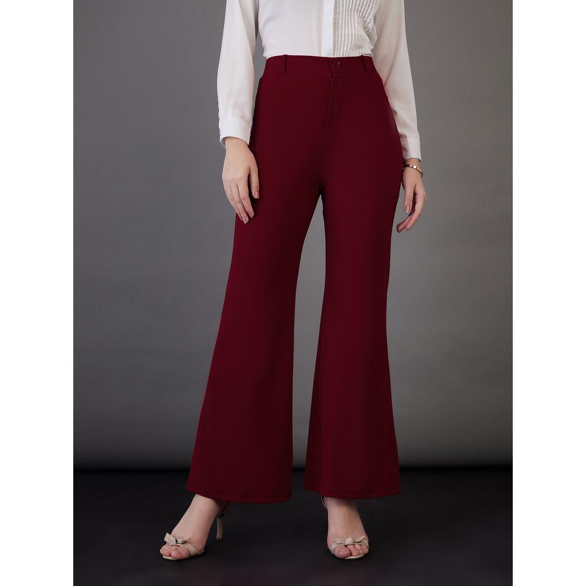Sassafras X Styli  Mid Rise Bell Bottom Pants-women-clothing-bottoms-trousers-image-8