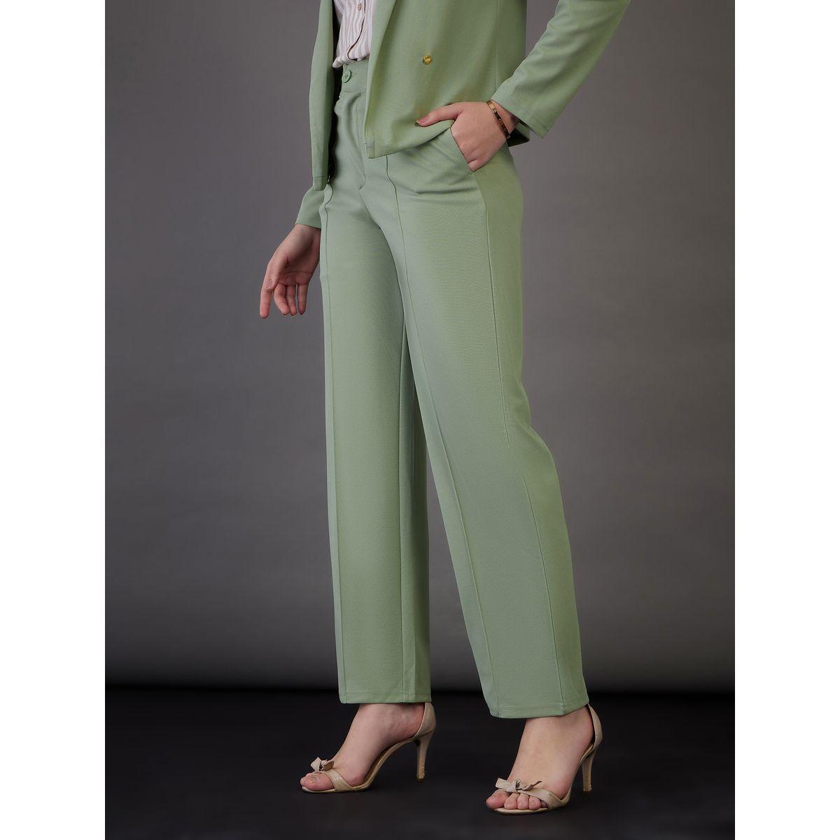 Sassafras X Styli  Mid Rise Pintuck Straight Leg Pants with Pockets-women-clothing-bottoms-trousers-image-3