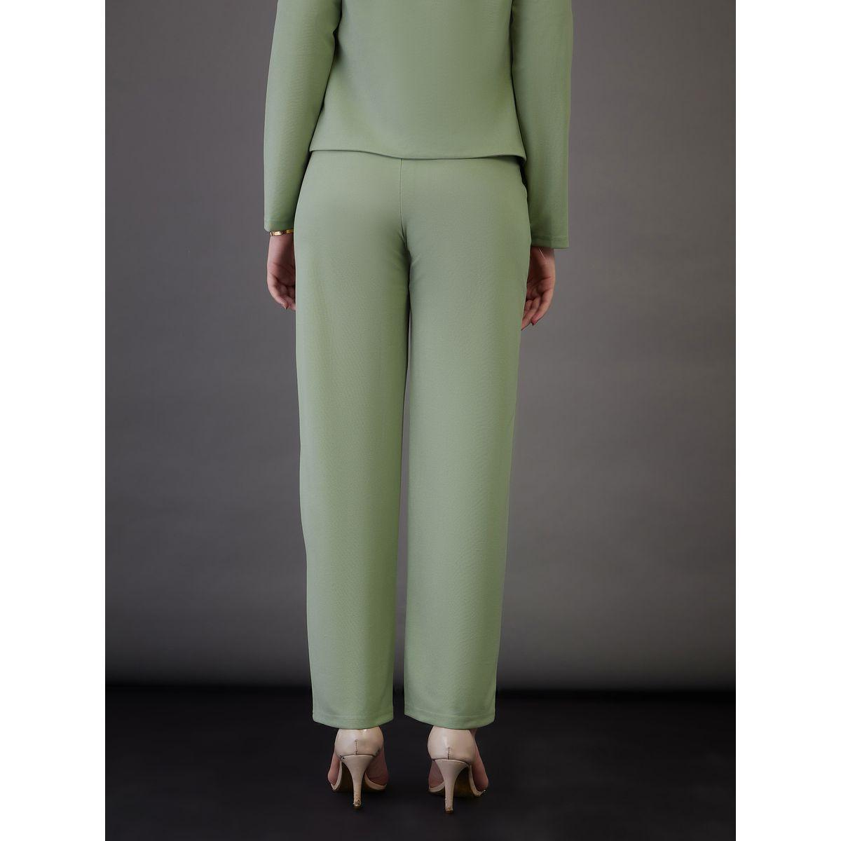 بنطال بقصة ارجل مستقيمة مع جيوب ساسافراس × ستايلي-women-clothing-bottoms-trousers-image-5
