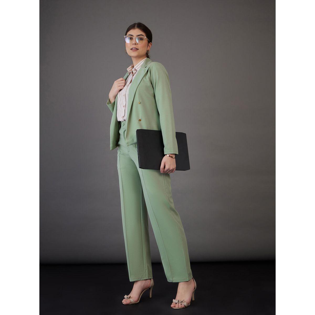 Sassafras X Styli  Mid Rise Pintuck Straight Leg Pants with Pockets-women-clothing-bottoms-trousers-image-6
