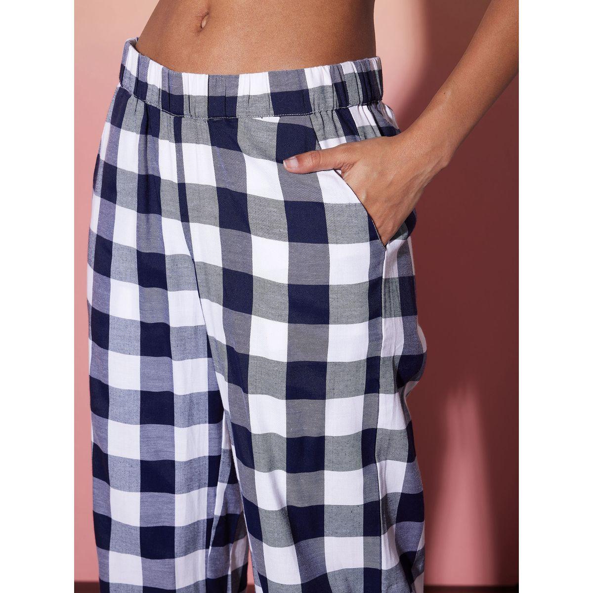 Sassafras X Styli  Checked Long Sleeve Shirt & Pants Co-Ords-women-clothing-coordsets-image-5