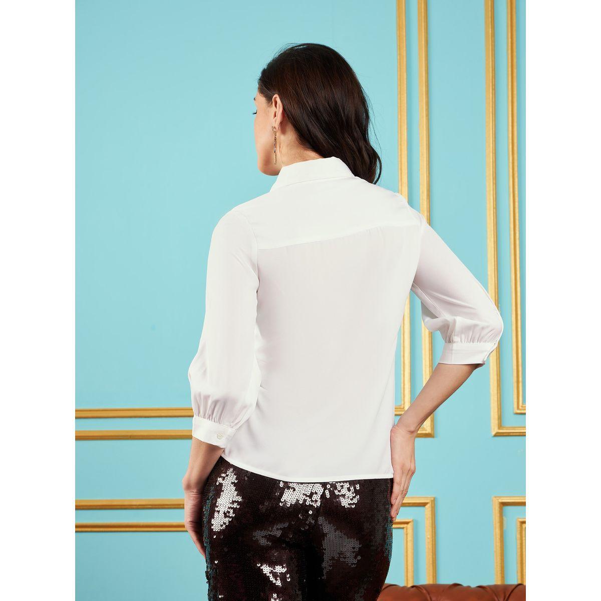 Sassafras X Styli  Embroidered Placket Shirt with Long Sleeves-women-clothing-shirtsandblouses-shirts-image-5