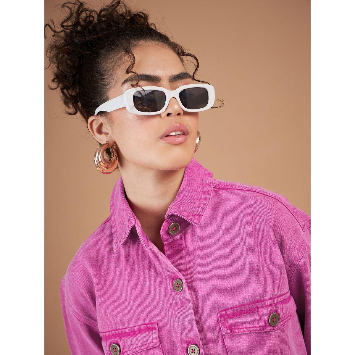 Sassafras X Styli  Washed Denim Shacket with Flap Pocket-women-winterwear-coatsandjackets-jackets-image-4