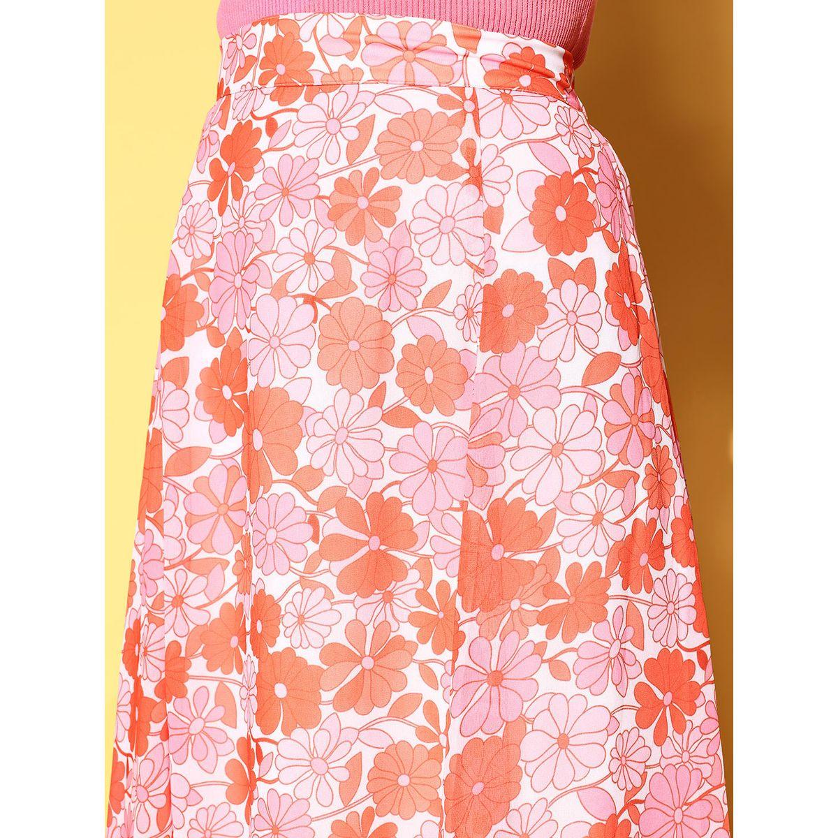 Sassafras X Styli  Floral Print A-Line Midi Skirt-women-clothing-bottoms-skirts-image-5