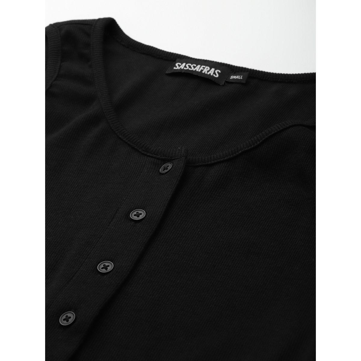 Sassafras X Styli  Button Front Sleeveless Crop Top-women-clothing-shirtsandblouses-blouses-image-5