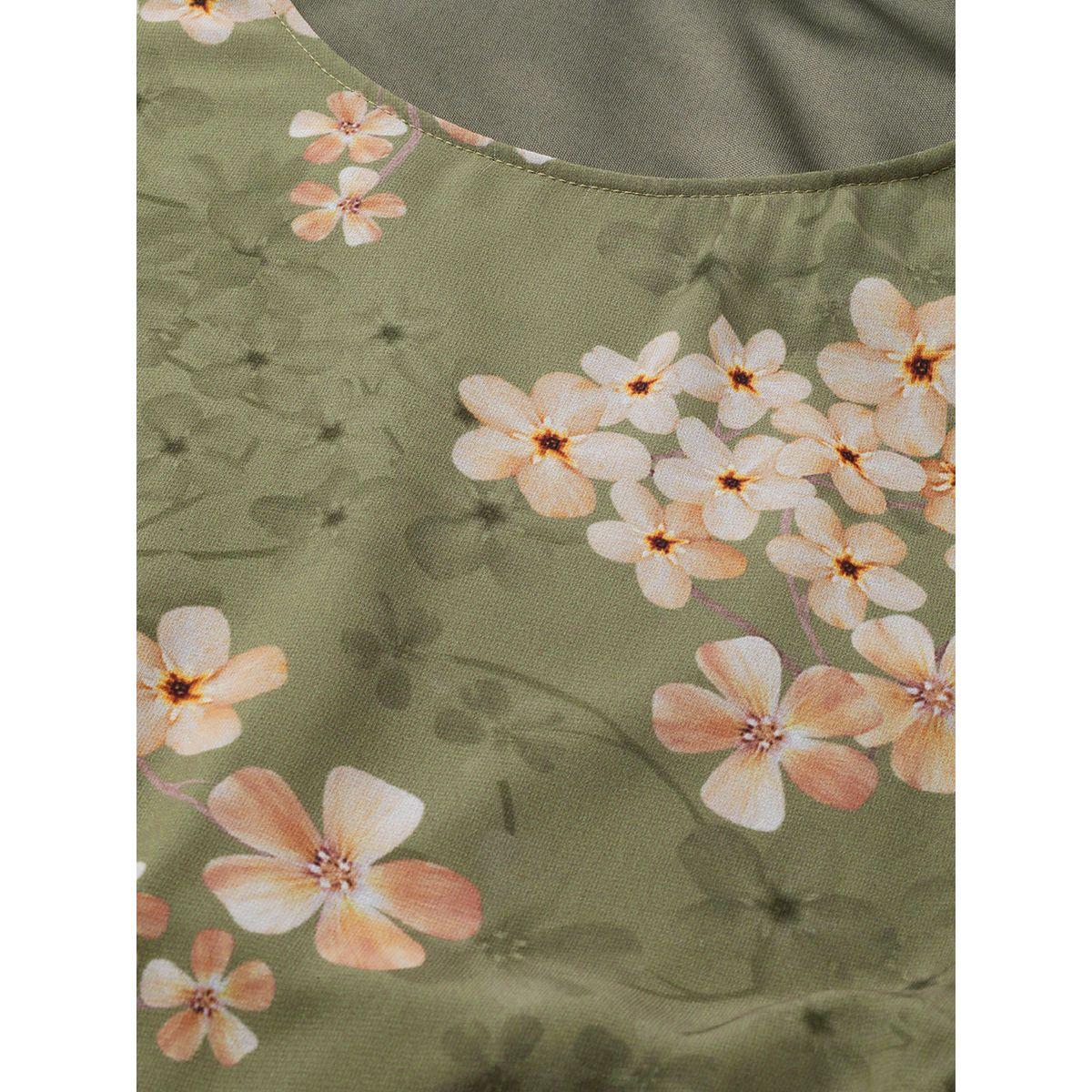 بلوزة قصيرة مطبعة بالكامل بطبعة زهور ساسافراس × ستايلي-women-clothing-shirtsandblouses-blouses-image-5