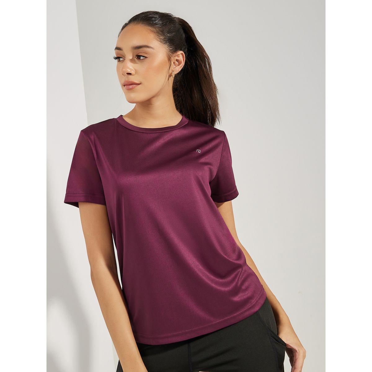 Styli Active Logo Detail Short Sleeves Basic Top-men-clothing-sportswearandactivewear-tshirtsandpolos-image-3