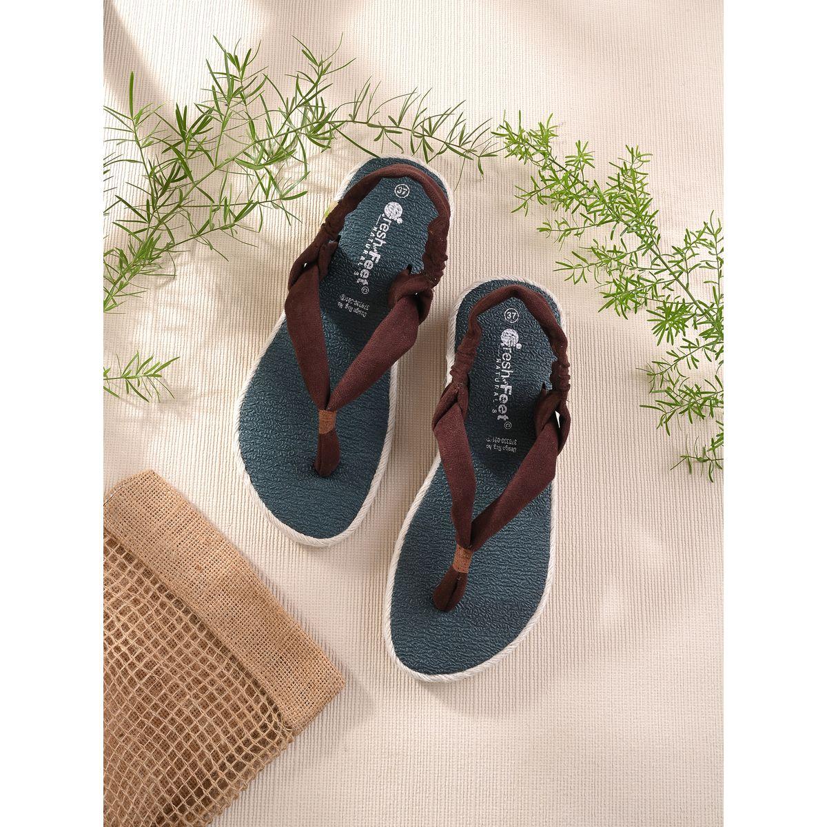 Fresh Feet X Styli  V Strap Slingback Flat Sandals-women-shoes-sandals-flats-image-1