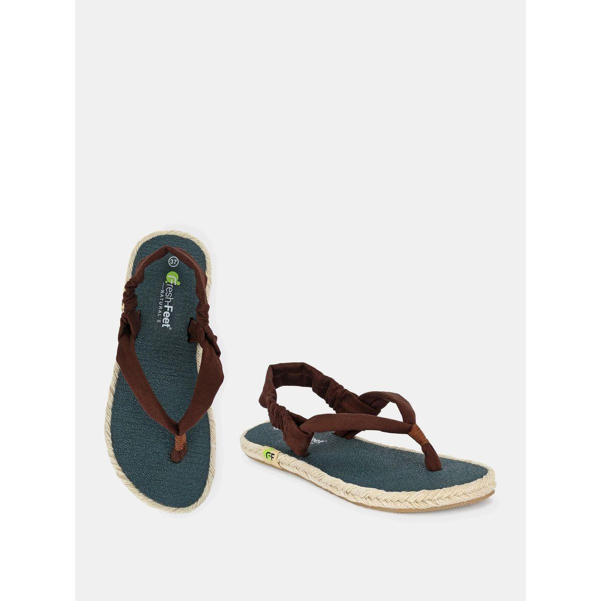 Fresh Feet X Styli  V Strap Slingback Flat Sandals-women-shoes-sandals-flats-image-3