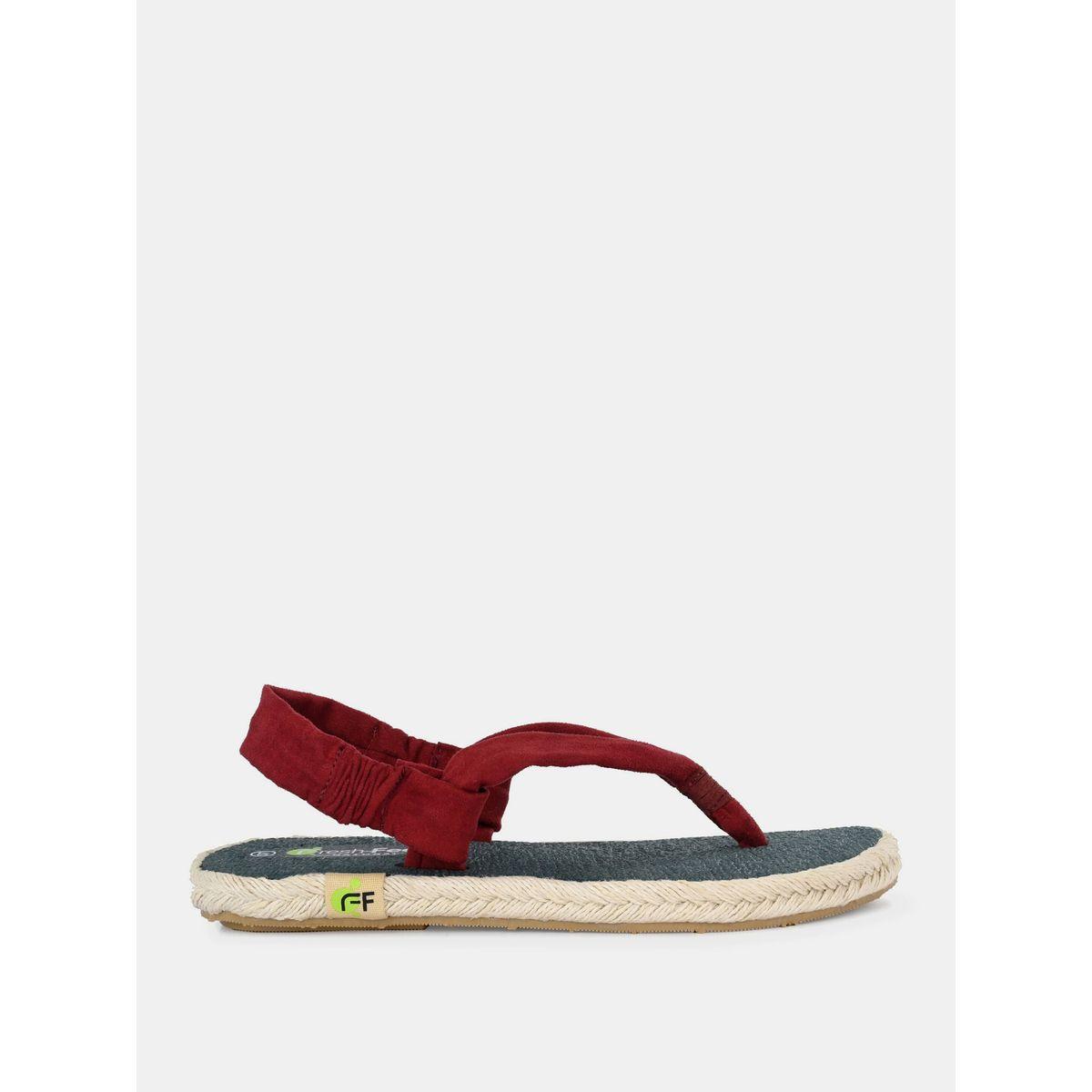 صندل فلات بسير خلفي فريش فيت × ستايلي-women-shoes-sandals-flats-image-4