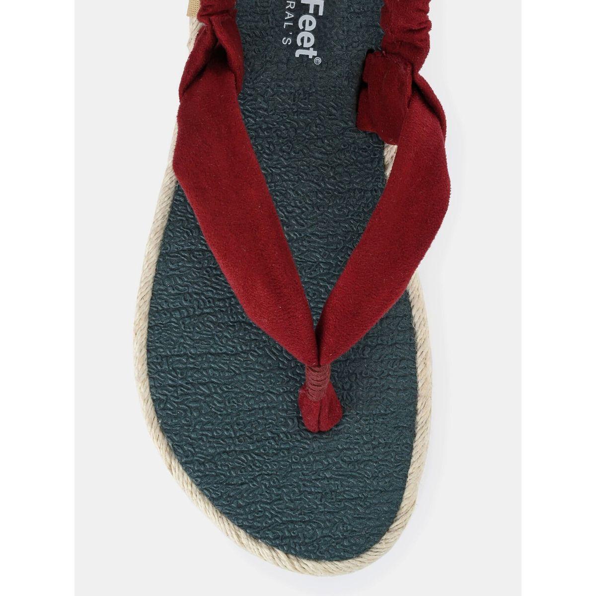 Fresh Feet X Styli  V Strap Slingback Flat Sandals-women-shoes-sandals-flats-image-8