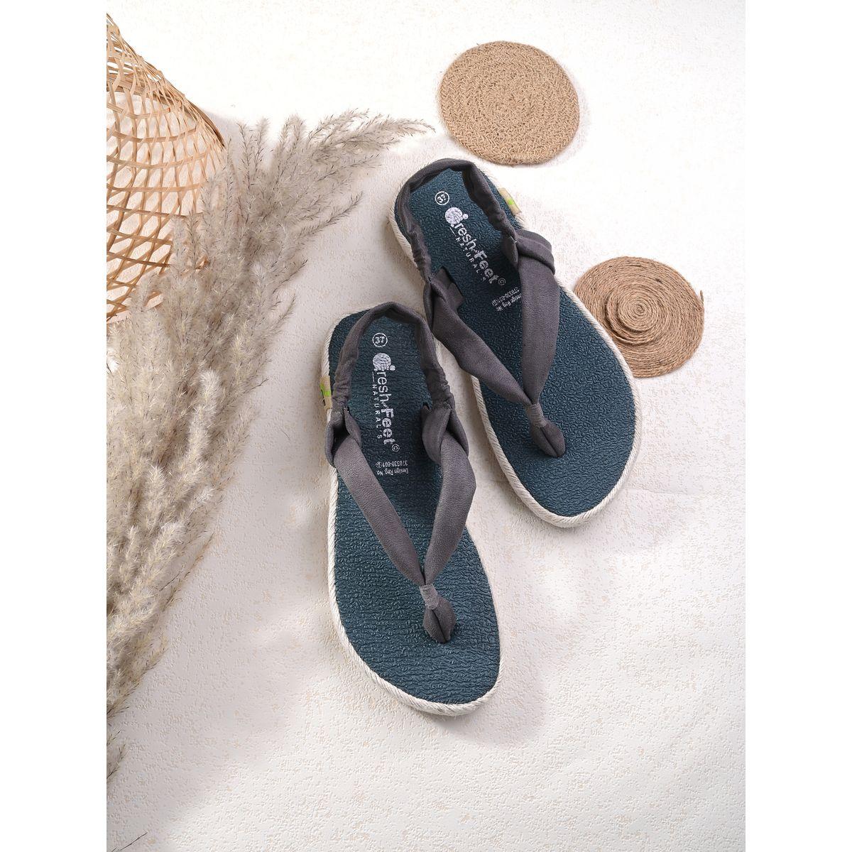 صندل فلات بسير خلفي فريش فيت × ستايلي-women-shoes-sandals-flats-image-1