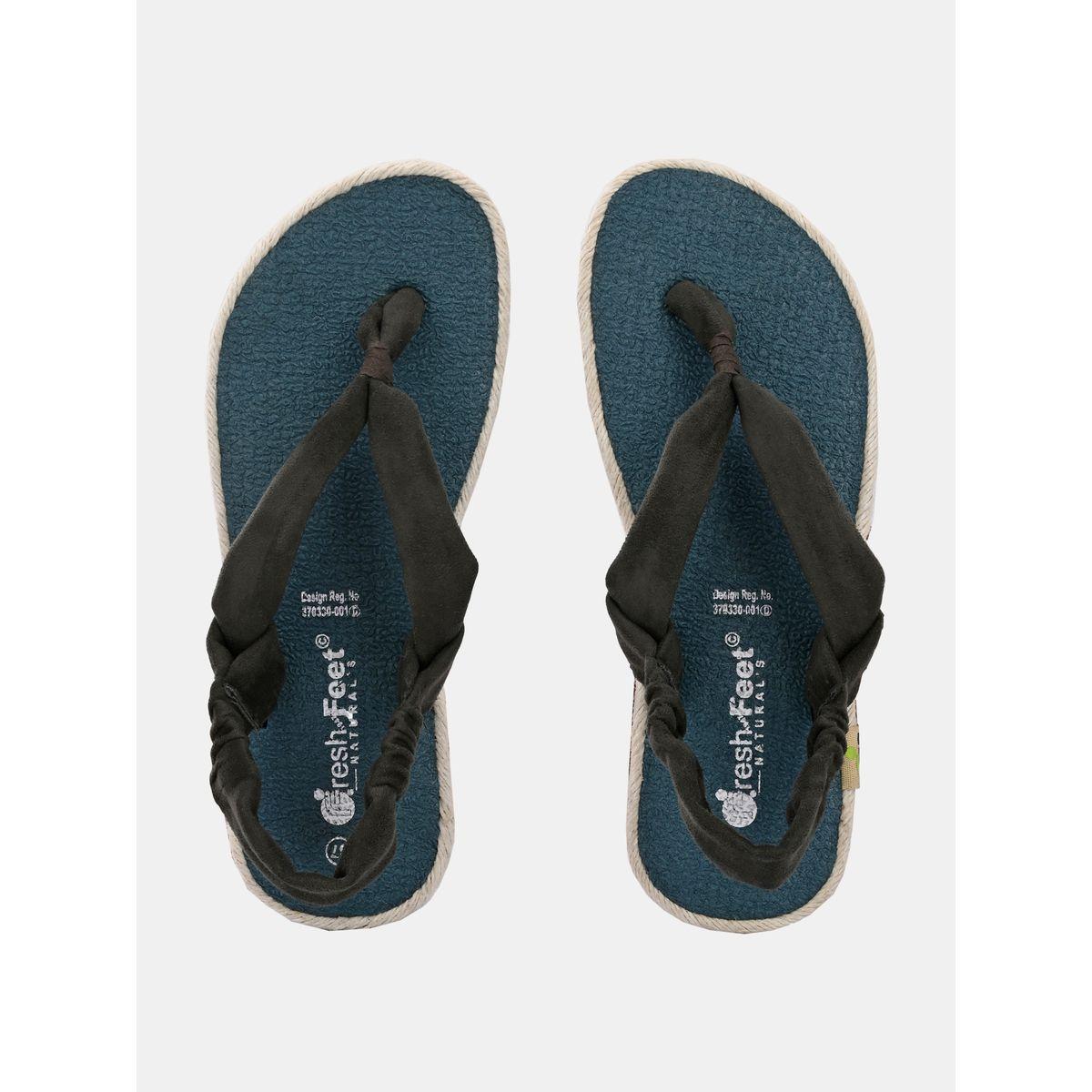 Fresh Feet X Styli  V Strap Slingback Flat Sandals-women-shoes-sandals-flats-image-6