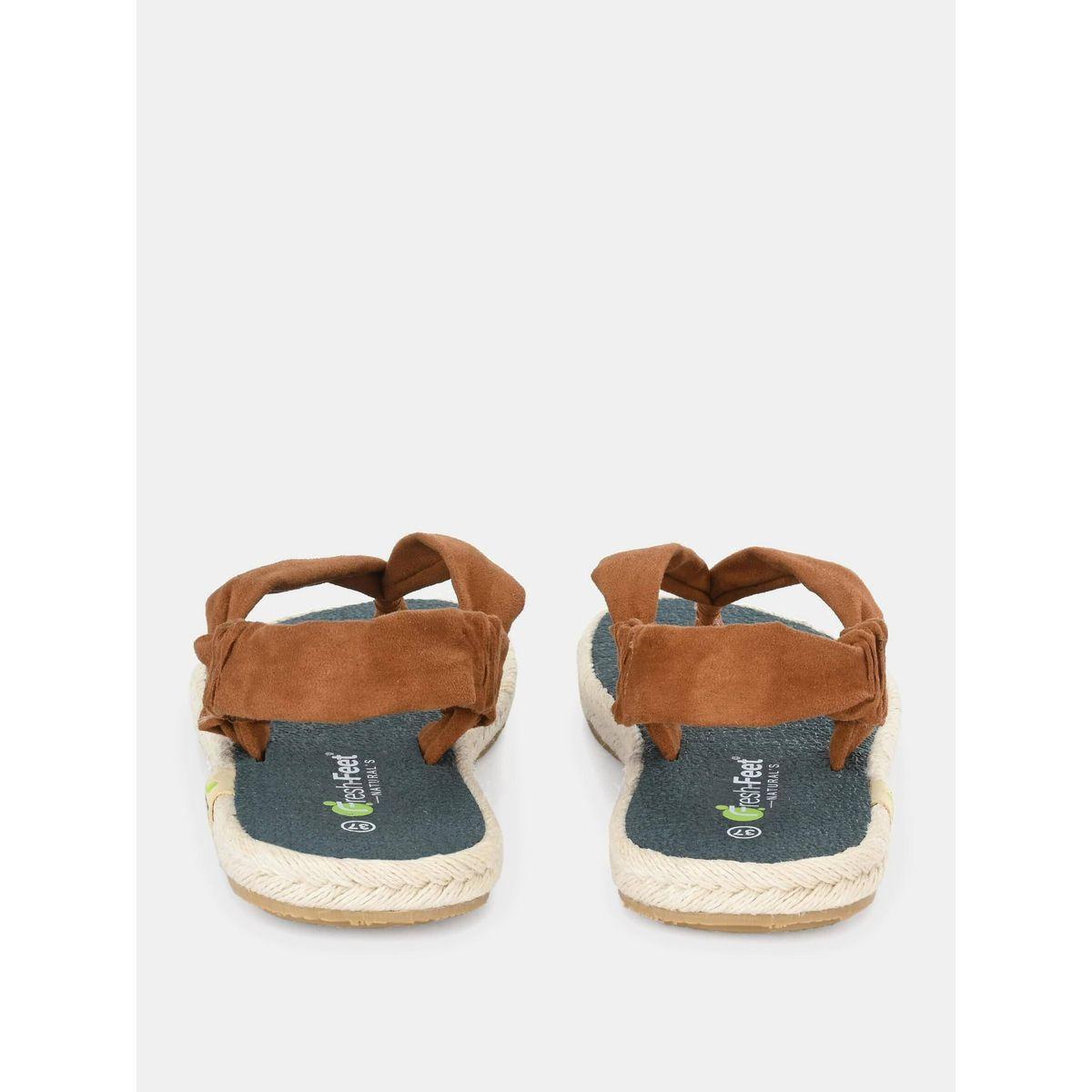 Fresh Feet X Styli  V Strap Slingback Flat Sandals-women-shoes-sandals-flats-image-9