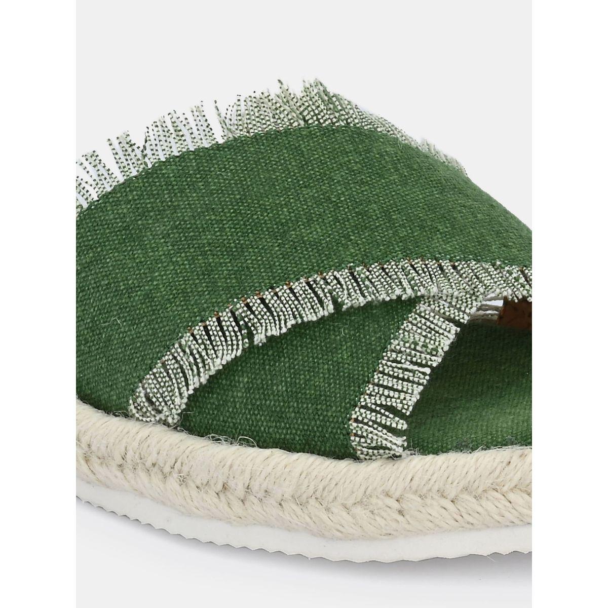 Fresh Feet X Styli  Frayed Trim Cross Strap Flat Sandal-women-shoes-sandals-flats-image-4