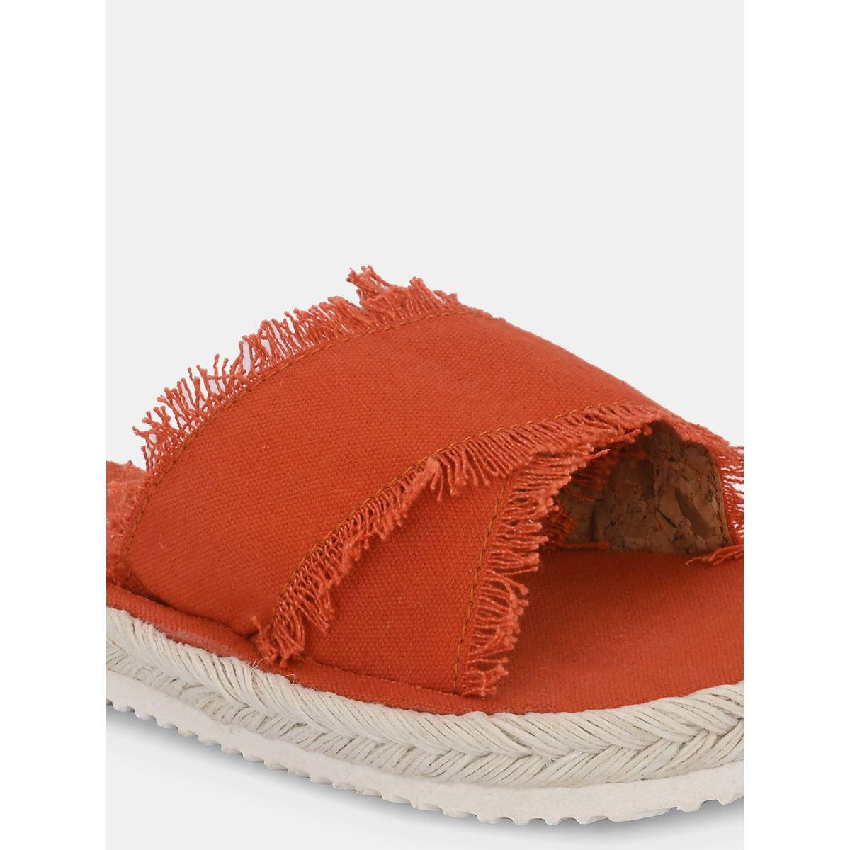Fresh Feet X Styli  Frayed Trim Cross Strap Flat Sandal-women-shoes-sandals-flats-image-3