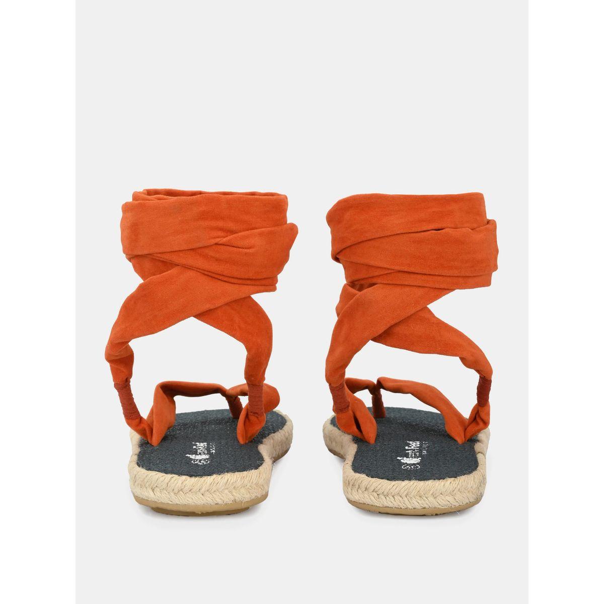 Fresh Feet X Styli  V Strap Ankle Tie Up Flat Sandals-women-shoes-sandals-flats-image-10