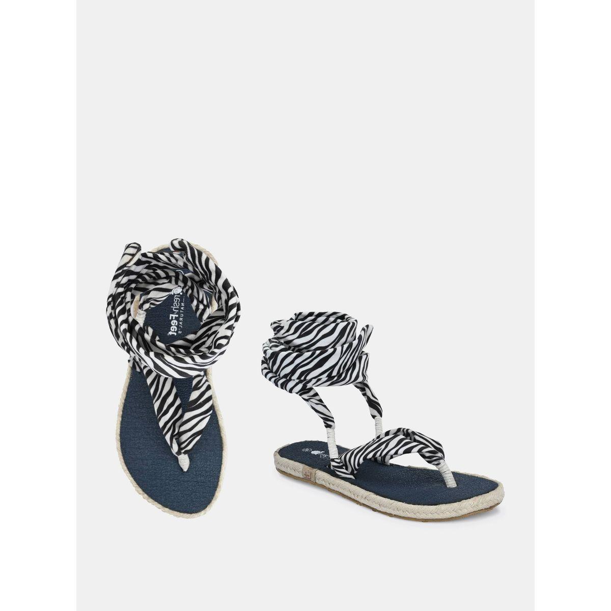 صندل فلات برباط كاحل فريش فيت × ستايلي-women-shoes-sandals-flats-image-4