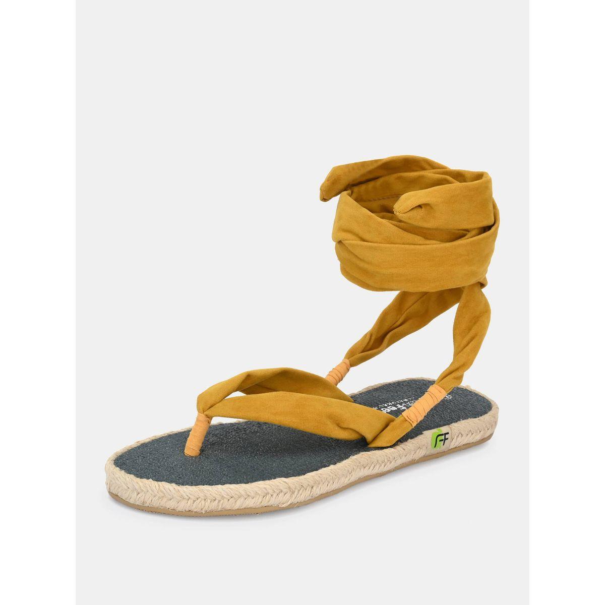 صندل فلات برباط كاحل فريش فيت × ستايلي-women-shoes-sandals-flats-image-8