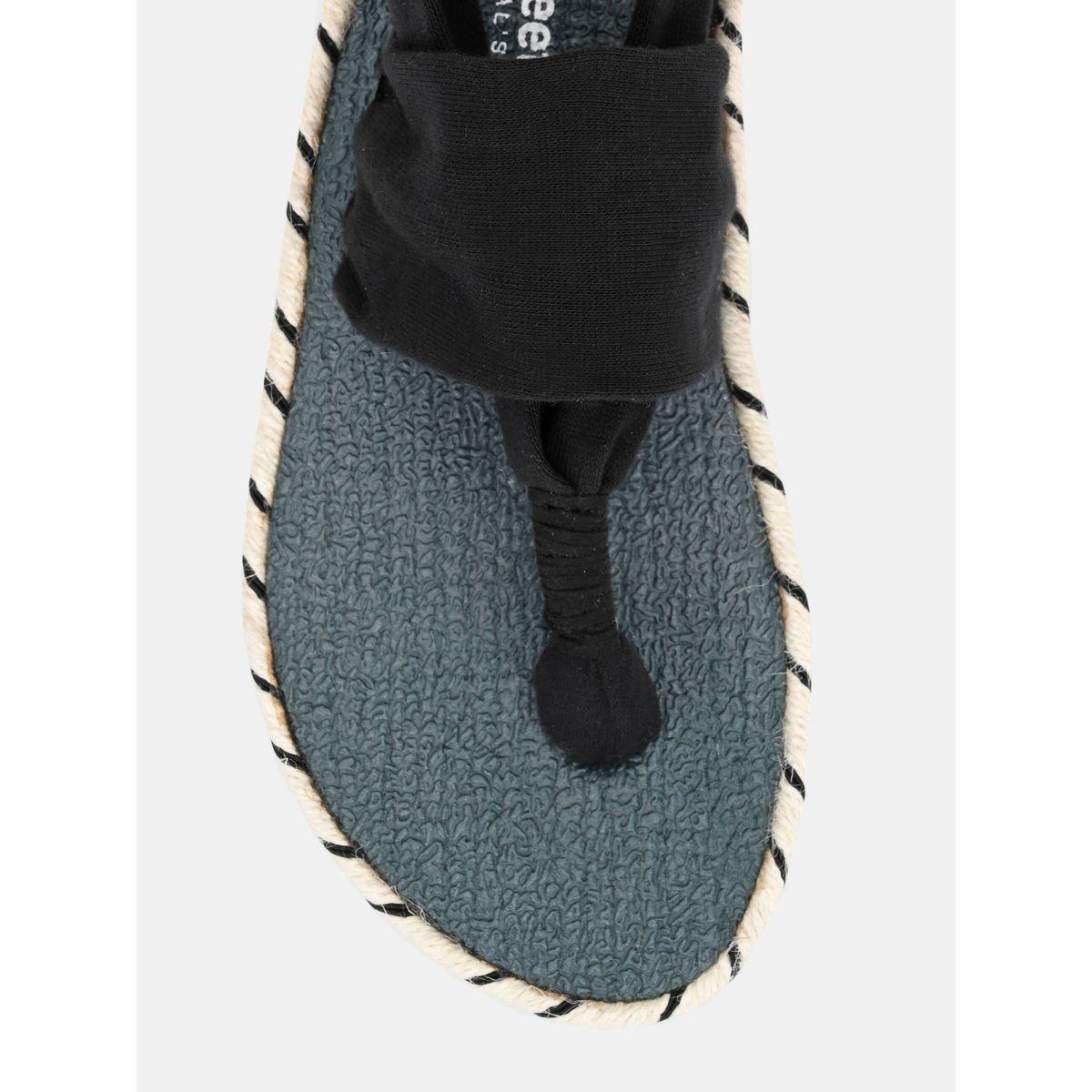 Fresh Feet X Styli  T-Strap Slingback Flat Sandals-women-shoes-sandals-flats-image-2