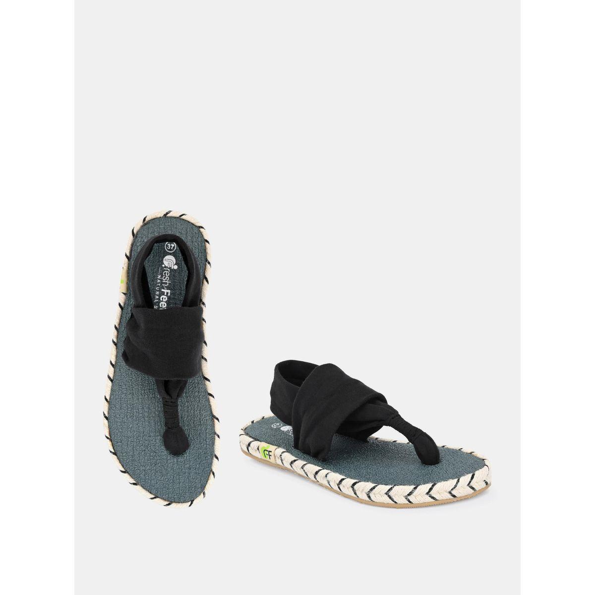 Fresh Feet X Styli  T-Strap Slingback Flat Sandals-women-shoes-sandals-flats-image-6