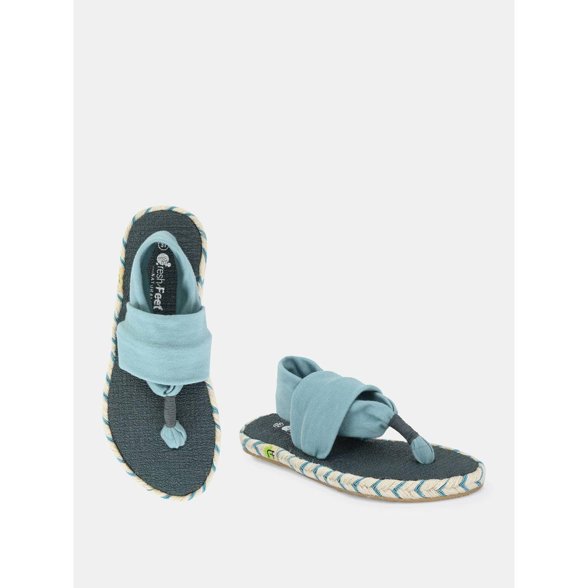 صندل فلات بسير خلفي فريش فيت × ستايلي-women-shoes-sandals-flats-image-8