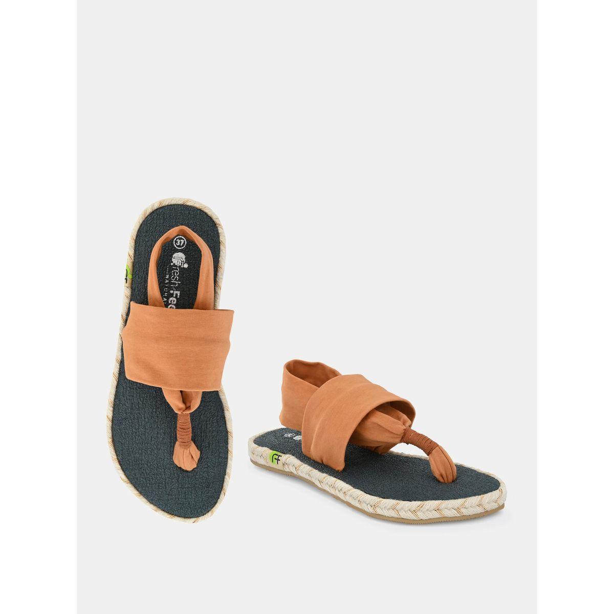 Fresh Feet X Styli  T-Strap Slingback Flat Sandals-women-shoes-sandals-flats-image-4