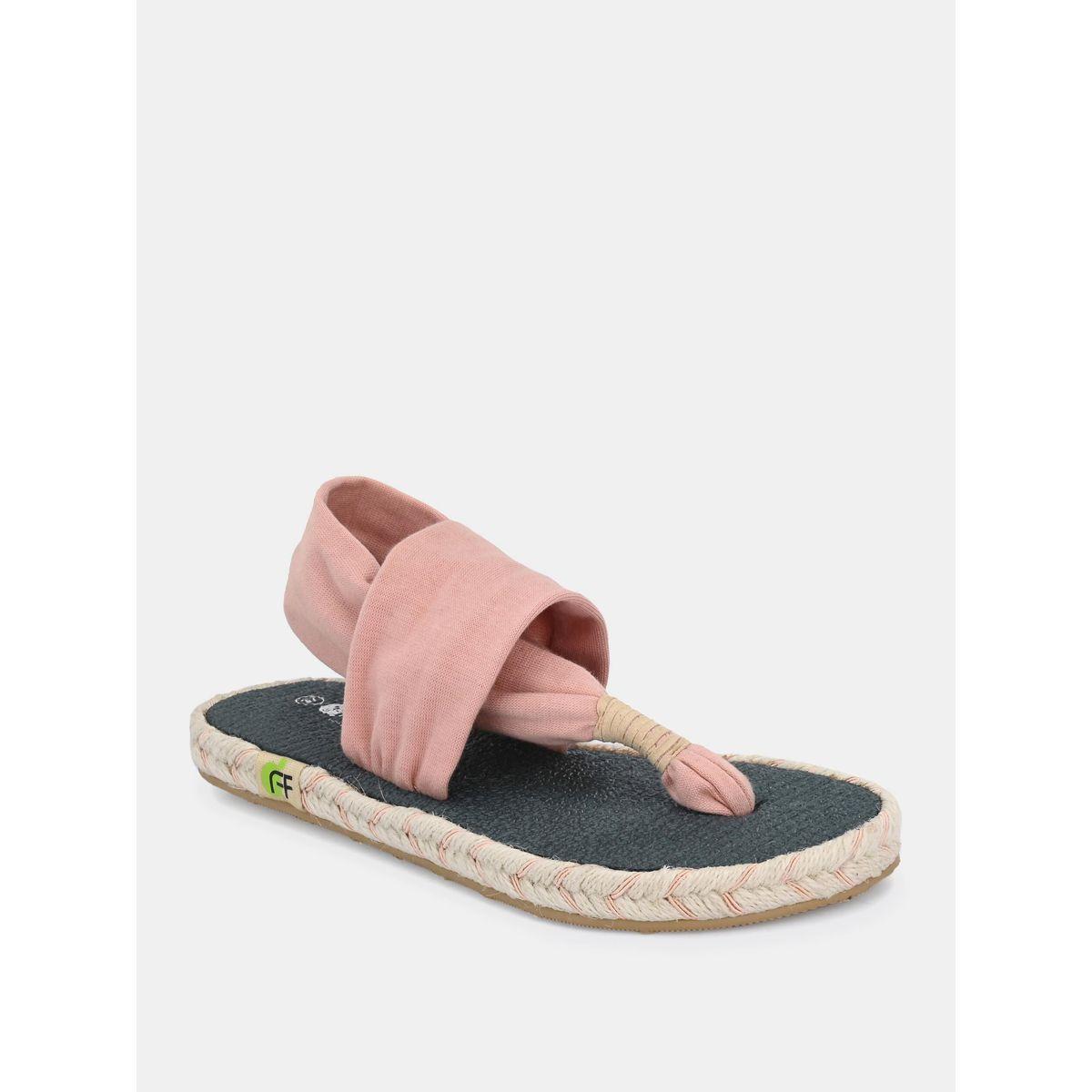 صندل فلات بسير خلفي فريش فيت × ستايلي-women-shoes-sandals-flats-image-4