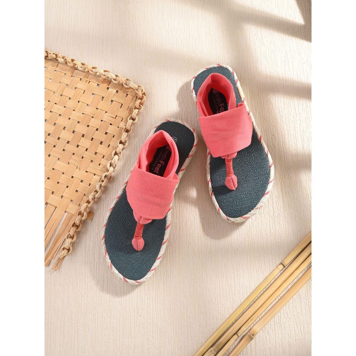 Fresh Feet X Styli  T-Strap Slingback Flat Sandals-women-shoes-sandals-flats-image-1