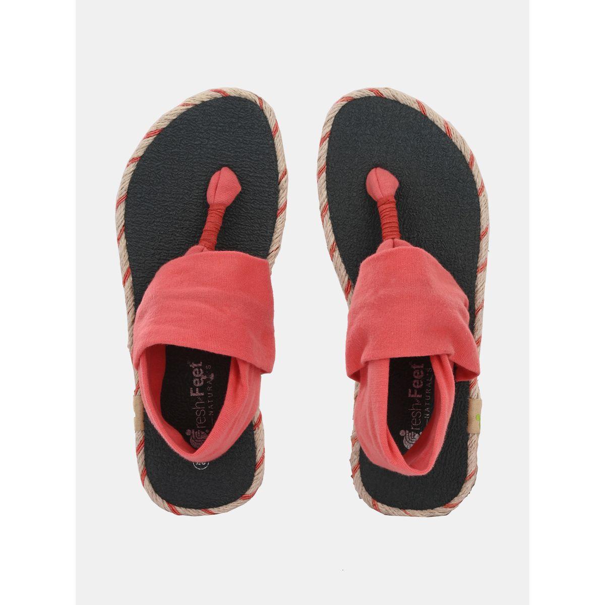 صندل فلات بسير خلفي فريش فيت × ستايلي-women-shoes-sandals-flats-image-7