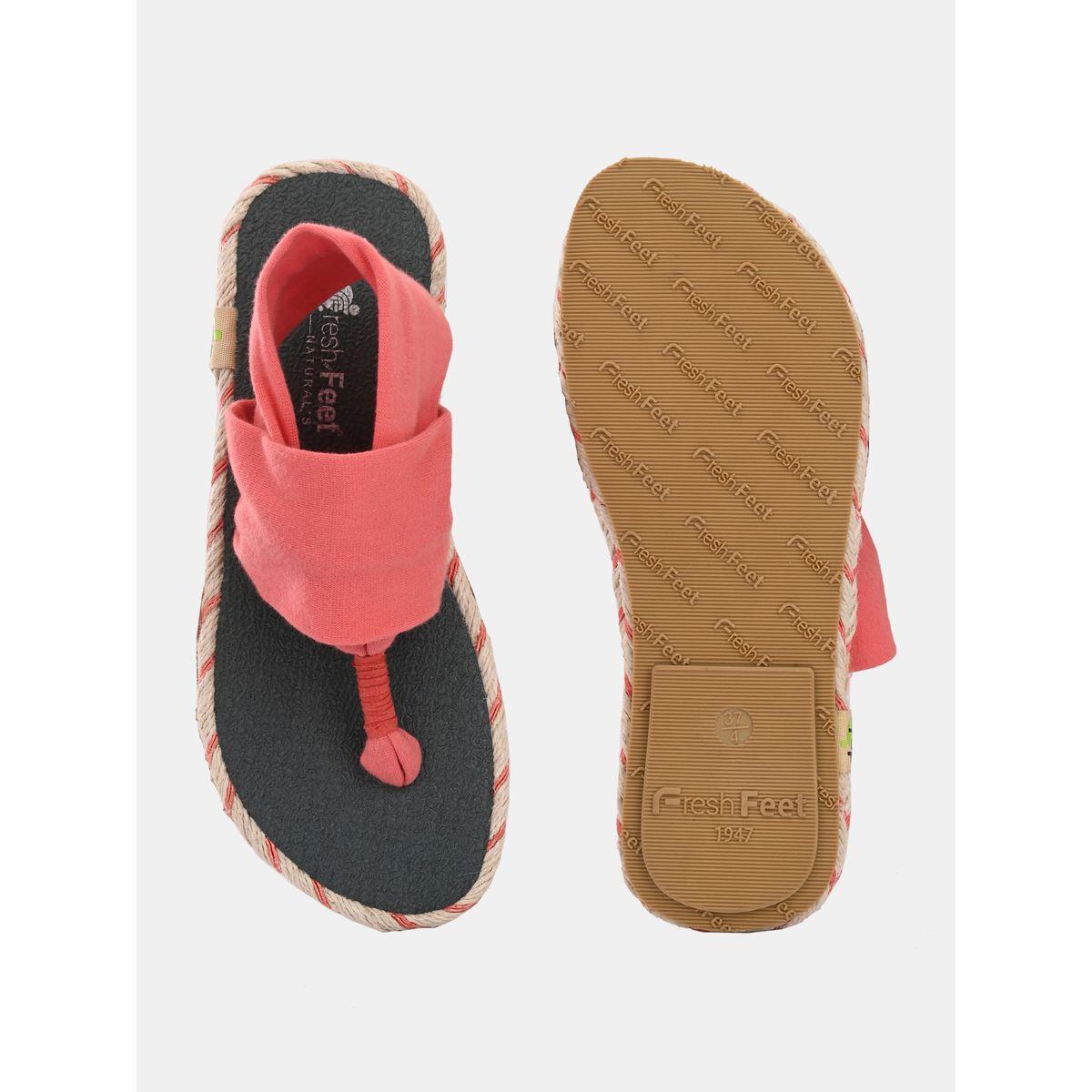 صندل فلات بسير خلفي فريش فيت × ستايلي-women-shoes-sandals-flats-image-8