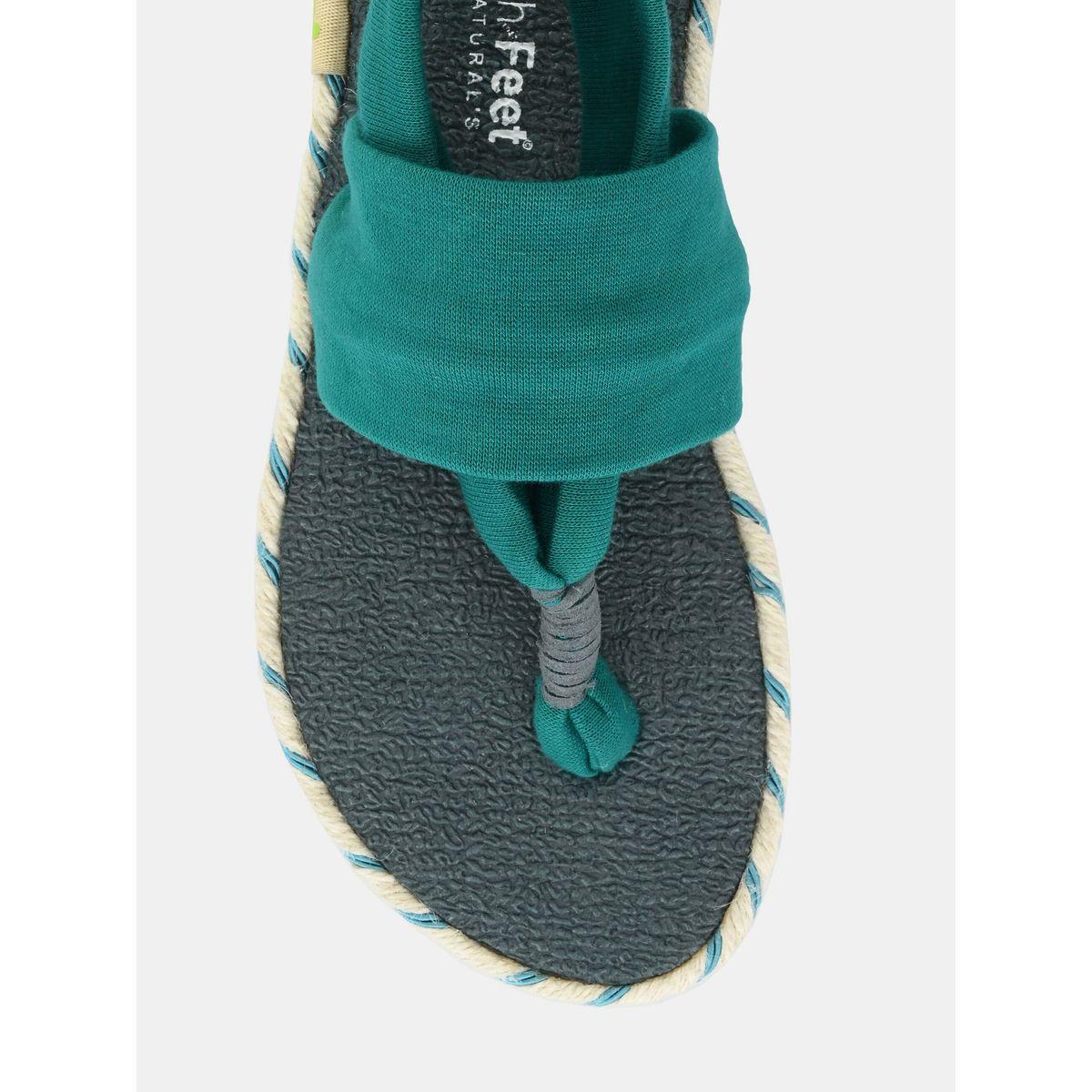 Fresh Feet X Styli  T-Strap Slingback Flat Sandals-women-shoes-sandals-flats-image-2