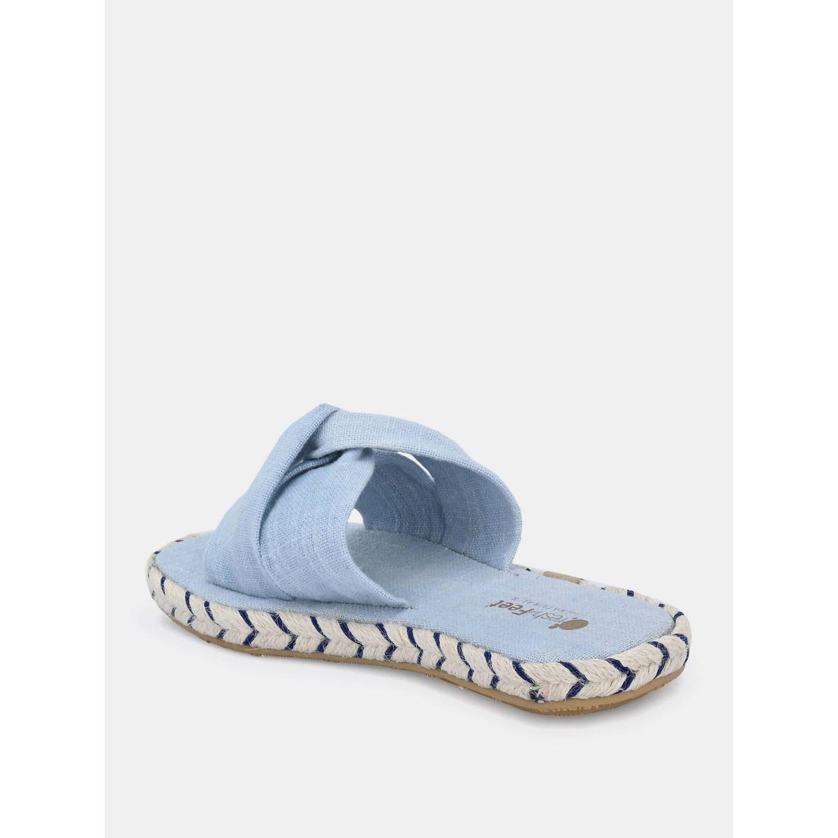 Fresh Feet X Styli  Twist Strap Open Toe Flat Sandal-women-shoes-sandals-flats-image-7