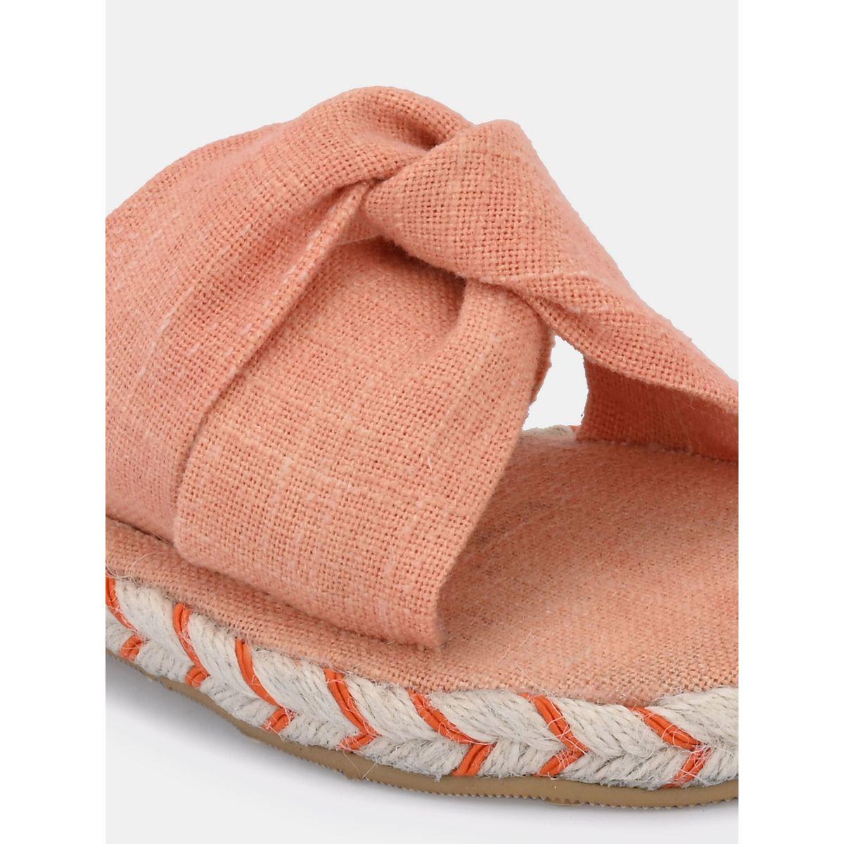 صندل فلات بمقدمة مفتوحة وسيور ملفوفة فريش فيت × ستايلي-women-shoes-sandals-flats-image-4