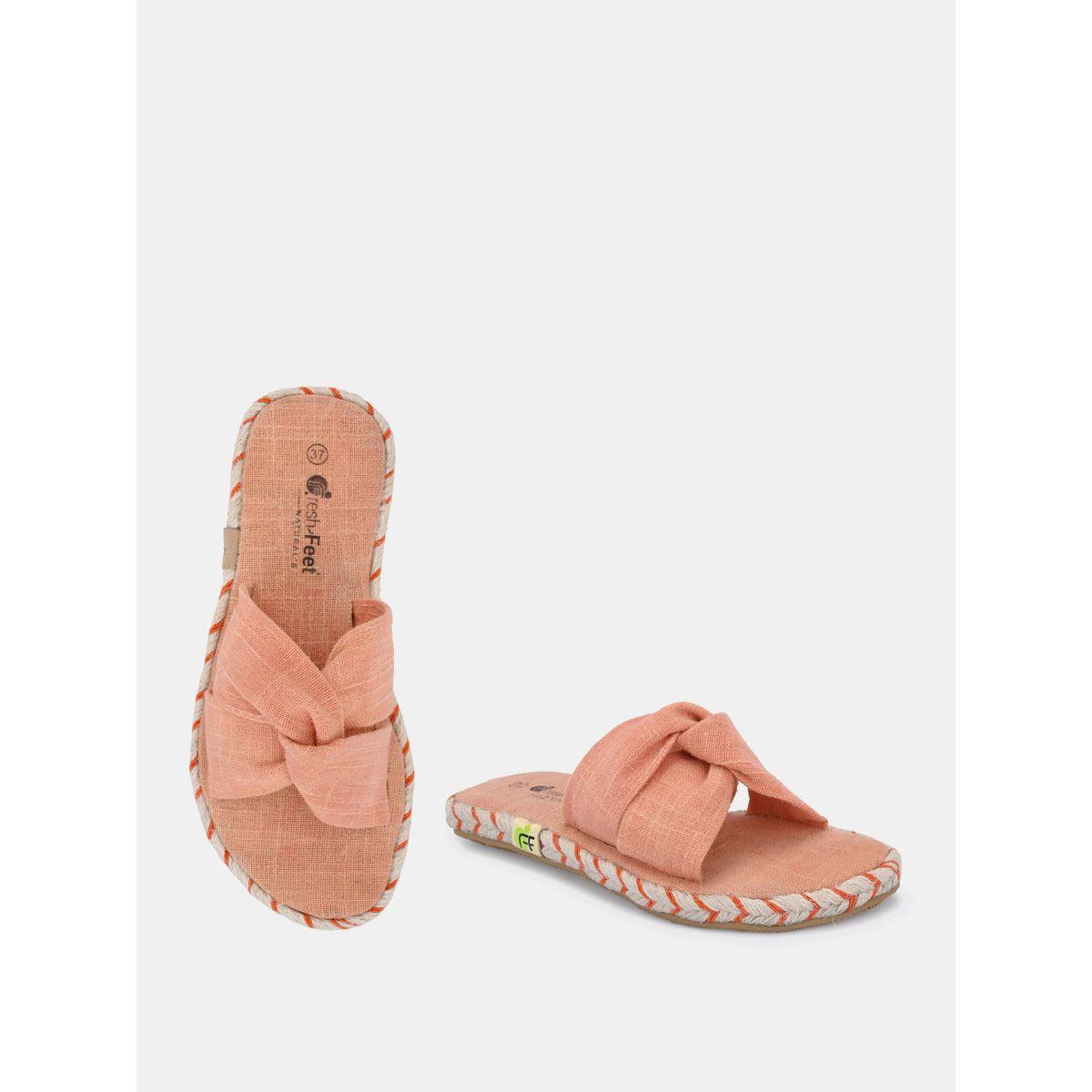صندل فلات بمقدمة مفتوحة وسيور ملفوفة فريش فيت × ستايلي-women-shoes-sandals-flats-image-5