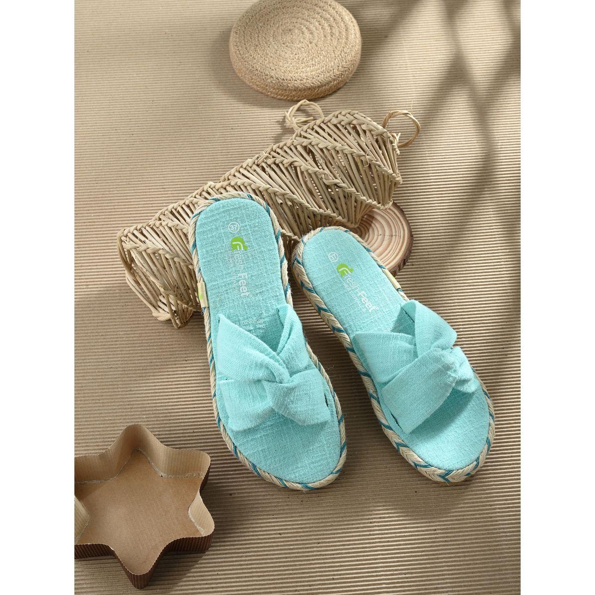 Fresh Feet X Styli  Twist Strap Open Toe Flat Sandal-women-shoes-sandals-flats-image-1