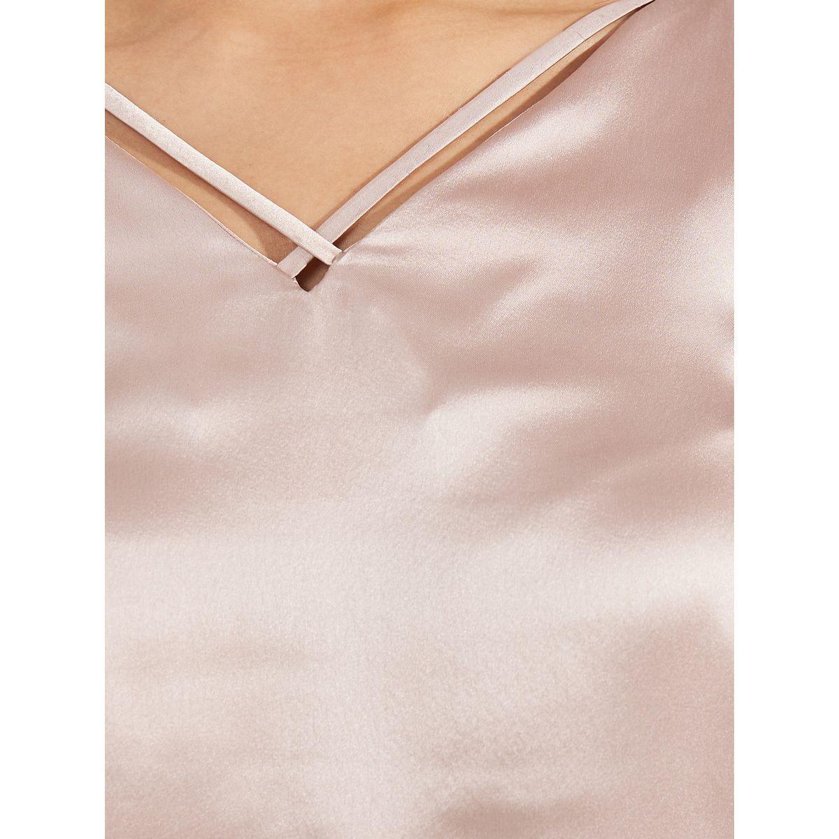 Styli Solid Satin Cami with Adjustable Strap-women-clothing-tshirts-image-3