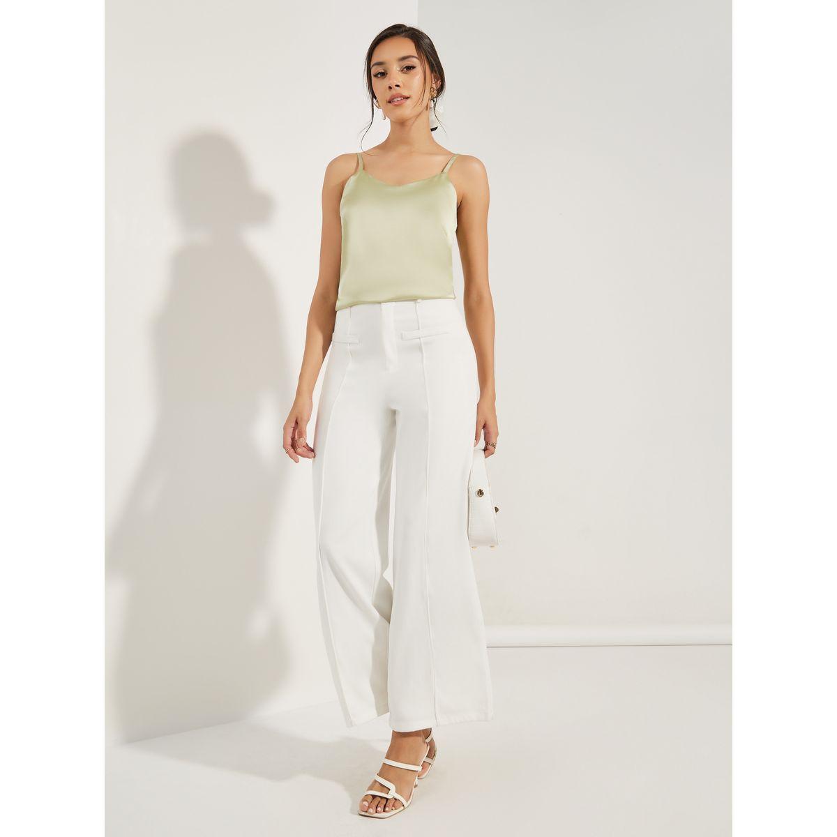 Styli Solid Satin Cami with Adjustable Strap-women-clothing-tshirts-image-2