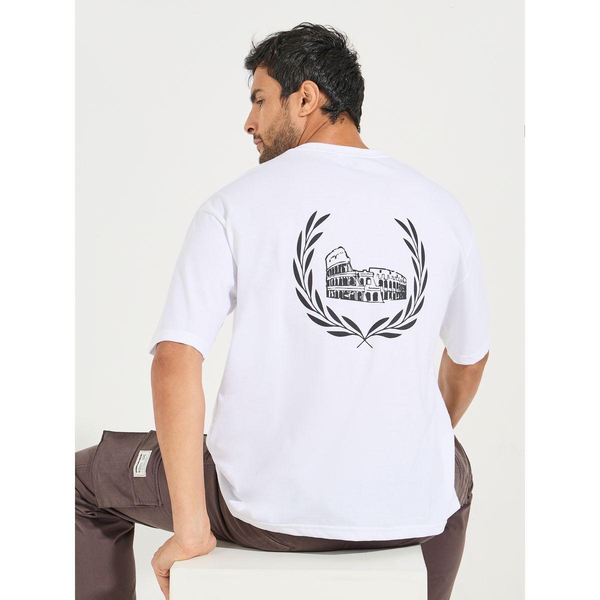 Styli Laurel Wreath Graphic Oversized Streetwear T-Shirt-men-clothing-tshirtsandpolos-tshirts-image-1