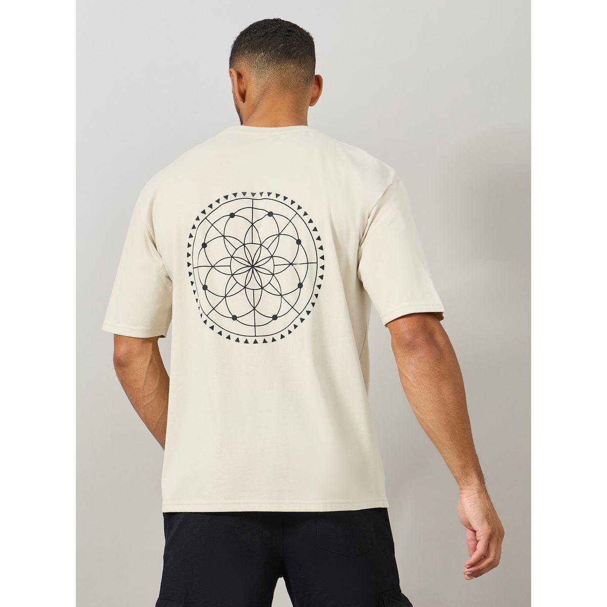 تيشيرت فضفاض مطبع بطبعة جرافيك-men-clothing-tshirtsandpolos-tshirts-image-1